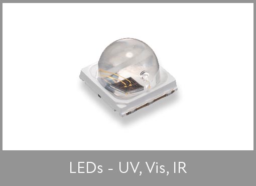 Optoelectronic Components: LEDs UV Vis IR